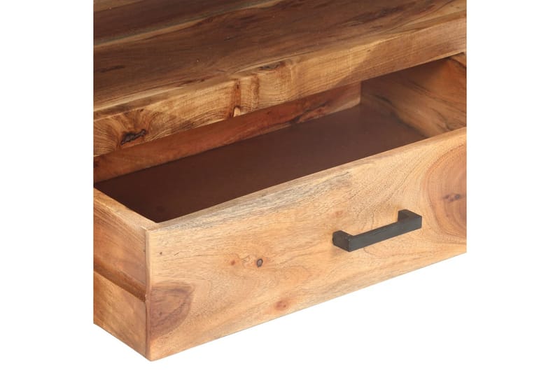TV-taso 120x35x45 cm täysi puu seesamviimeistelyllä - Ruskea - Huonekalut - TV- & Mediakalusteet - Tv taso & Mediataso