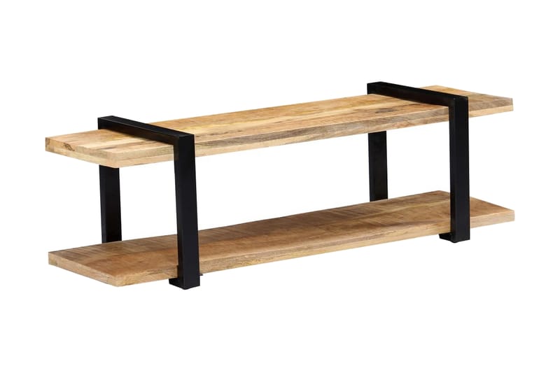 TV-taso 130x40x40 cm mangopuu - Ruskea - Huonekalut - TV- & Mediakalusteet - Tv taso & Mediataso