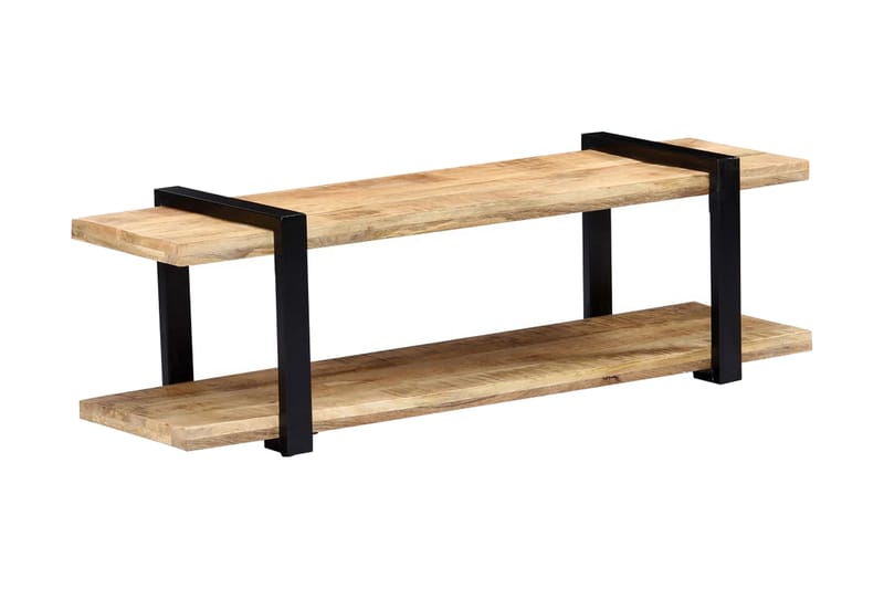 TV-taso 130x40x40 cm mangopuu - Ruskea - Huonekalut - TV- & Mediakalusteet - Tv taso & Mediataso