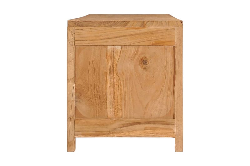TV-taso 135x30x35 cm täysi tiikki - Ruskea - Huonekalut - TV- & Mediakalusteet - Tv taso & Mediataso