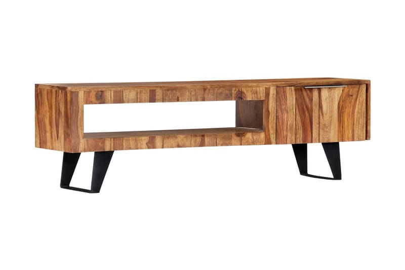 TV-taso 140x30x40 cm seesampuu - Ruskea - Huonekalut - TV- & Mediakalusteet - Tv taso & Mediataso