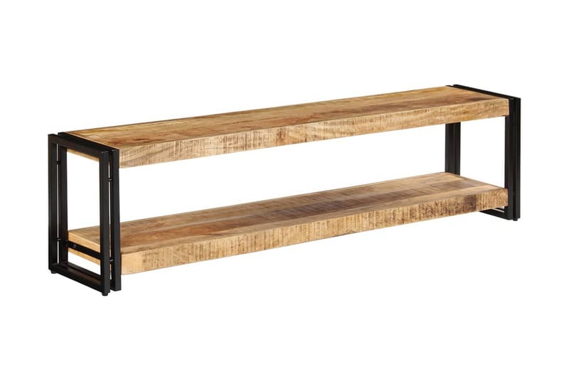 TV-taso 150x30x40 cm kiinteä mangopuu - Ruskea - Huonekalut - TV- & Mediakalusteet - Tv taso & Mediataso