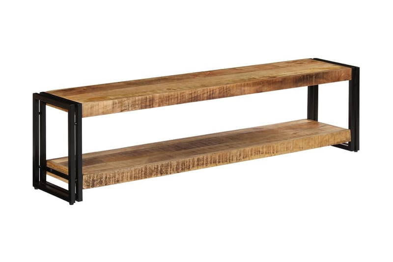 TV-taso 150x30x40 cm kiinteä mangopuu - Ruskea - Huonekalut - TV- & Mediakalusteet - Tv taso & Mediataso