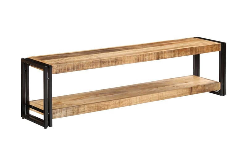 TV-taso 150x30x40 cm kiinteä mangopuu - Ruskea - Huonekalut - TV- & Mediakalusteet - Tv taso & Mediataso