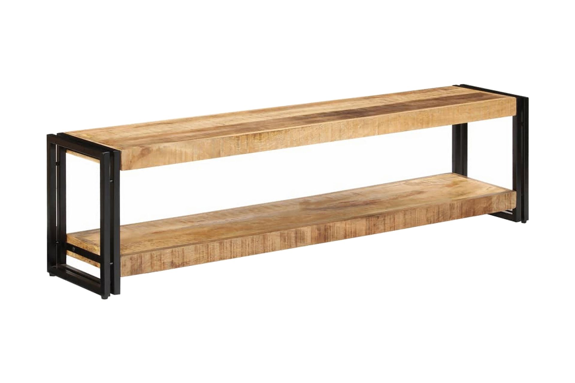 TV-taso 150x30x40 cm kiinteä mangopuu - Ruskea - Huonekalut - TV- & Mediakalusteet - Tv taso & Mediataso