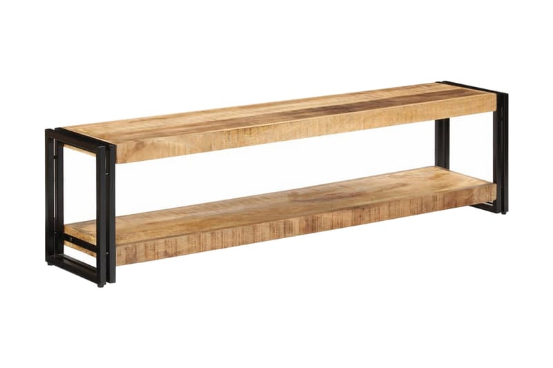 TV-taso 150x30x40 cm kiinteä mangopuu - Ruskea - Huonekalut - TV- & Mediakalusteet - Tv taso & Mediataso