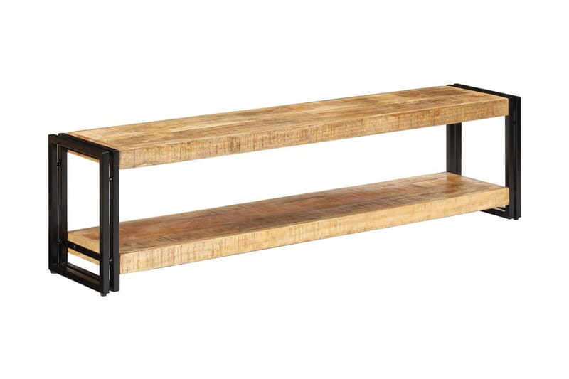 TV-taso 150x30x40 cm kiinteä mangopuu - Ruskea - Huonekalut - TV- & Mediakalusteet - Tv taso & Mediataso