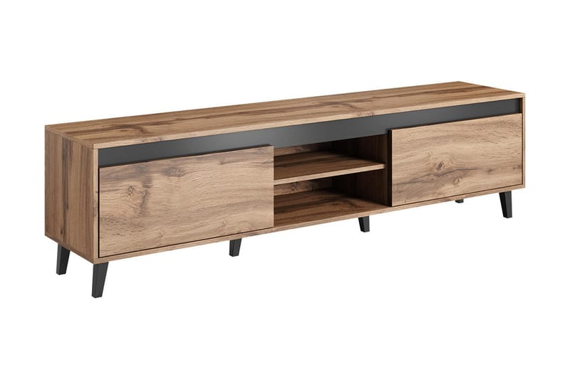 TV-taso 170 cm Paddalsliden - Luonnonväri/Antrasiitti - Huonekalut - TV- & Mediakalusteet - Tv taso & Mediataso