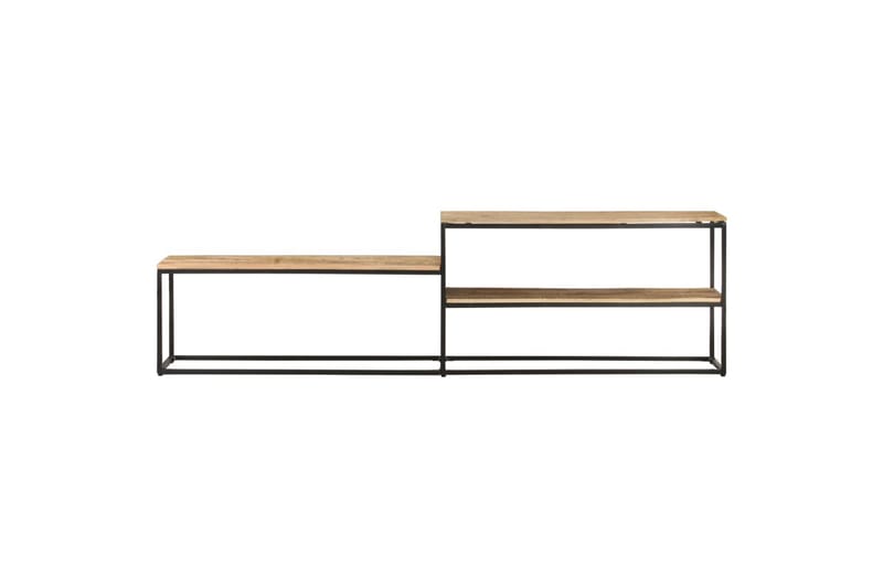TV-taso 180x30x50 cm karkea mangopuu - Huonekalut - TV- & Mediakalusteet - Tv taso & Mediataso