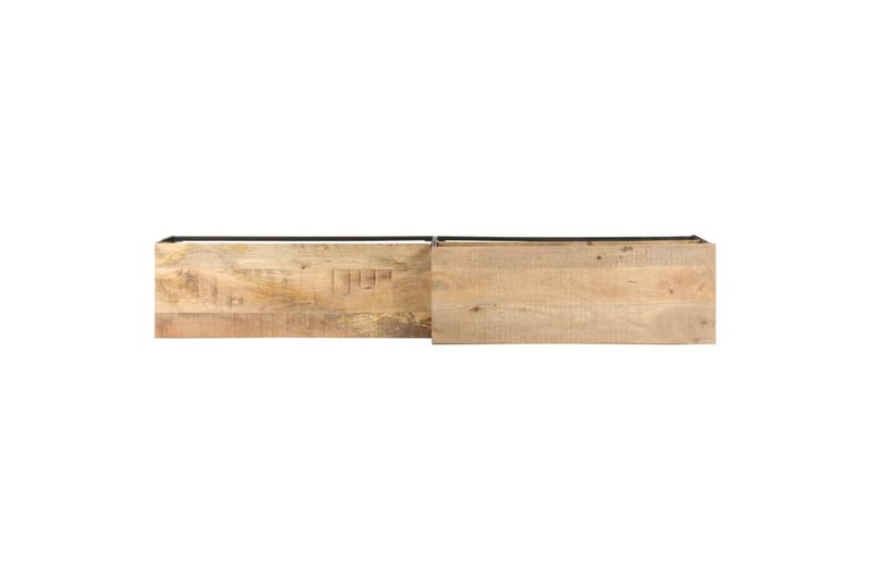 TV-taso 180x30x50 cm karkea mangopuu - Huonekalut - TV- & Mediakalusteet - Tv taso & Mediataso