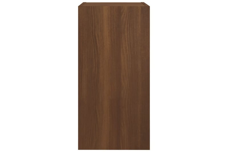 TV-taso 2 kpl ruskea tammi 30,5x30x60 cm tekninen puu - Ruskea - Huonekalut - TV- & Mediakalusteet - Tv taso & Mediataso