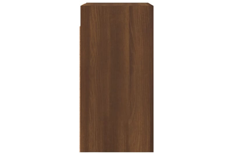 TV-taso 2 kpl ruskea tammi 30,5x30x60 cm tekninen puu - Ruskea - Huonekalut - TV- & Mediakalusteet - Tv taso & Mediataso
