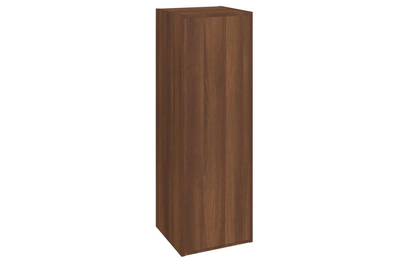 TV-taso 2 kpl ruskea tammi 30,5x30x90 cm tekninen puu - Ruskea - Huonekalut - TV- & Mediakalusteet - Tv taso & Mediataso