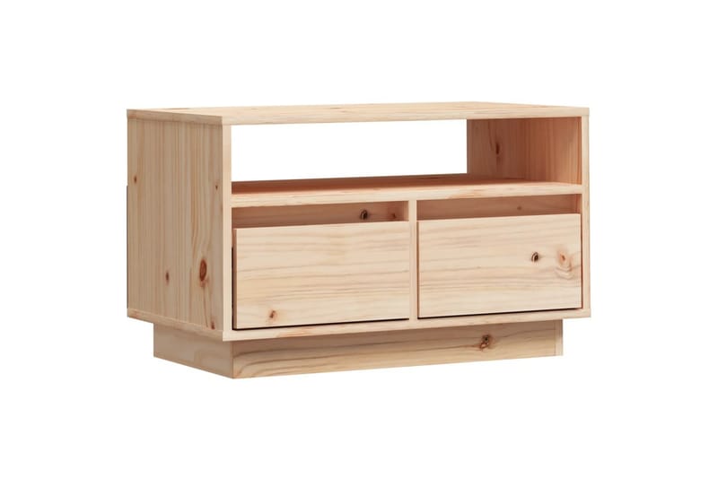 TV-taso 60x35x37 cm täysi mänty - Ruskea - Huonekalut - TV- & Mediakalusteet - Tv taso & Mediataso