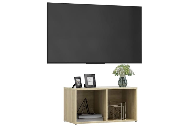 TV-taso 72x35x36,5 cm Sonoma-tammi - Ruskea - Huonekalut - TV- & Mediakalusteet - Tv taso & Mediataso
