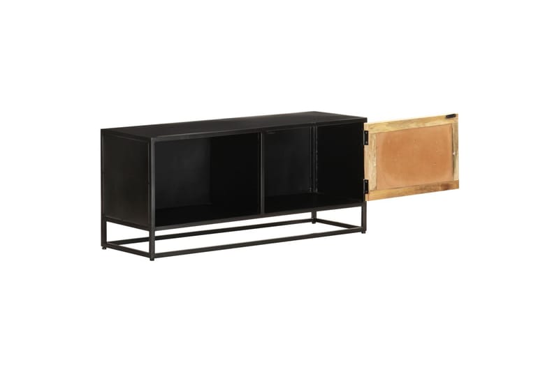 TV-taso 90x30x40 cm karkea mangopuu - Ruskea - Huonekalut - TV- & Mediakalusteet - Tv taso & Mediataso