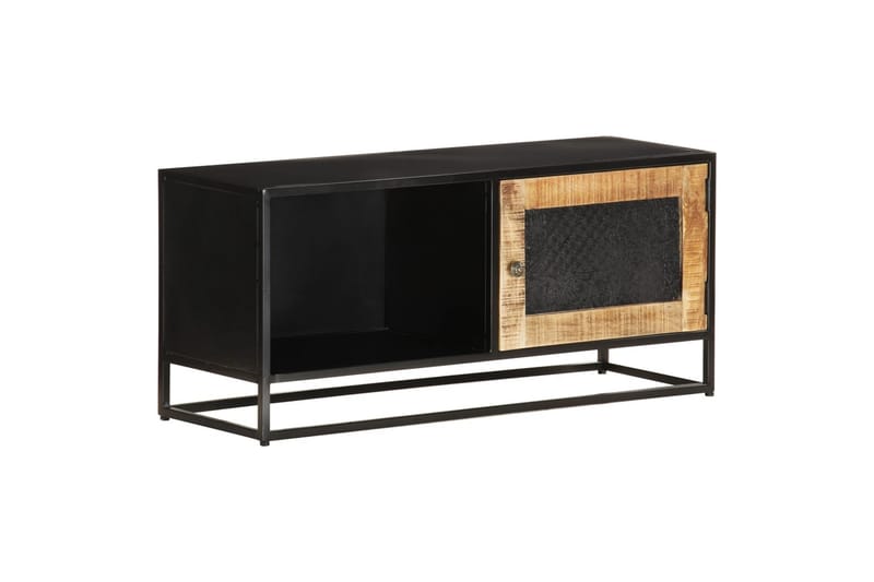 TV-taso 90x30x40 cm karkea mangopuu - Ruskea - Huonekalut - TV- & Mediakalusteet - Tv taso & Mediataso