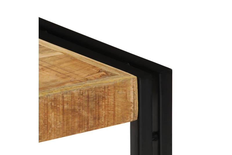 TV-taso 90x30x40 cm kiinteä mangopuu - Ruskea - Huonekalut - TV- & Mediakalusteet - Tv taso & Mediataso