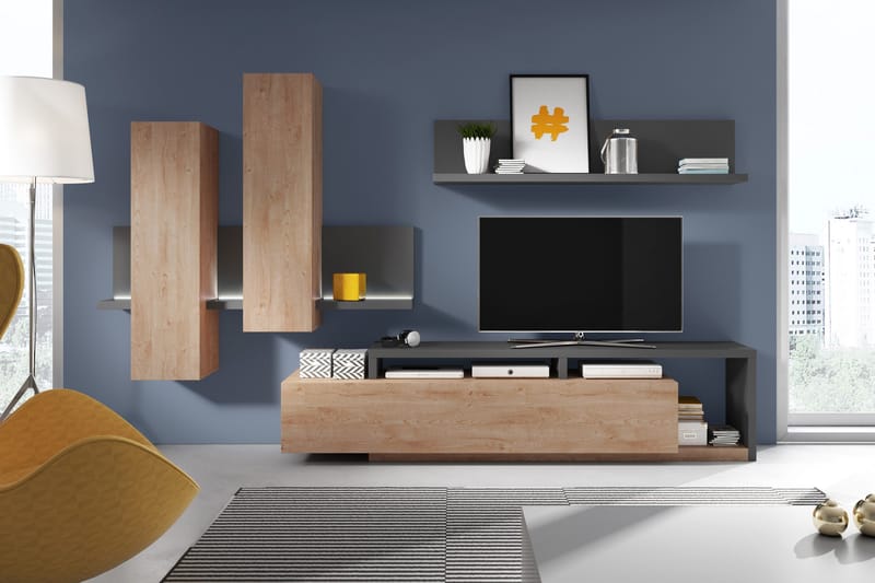 TV-taso Albarado 219 cm - Huonekalut - TV- & Mediakalusteet - Tv taso & Mediataso