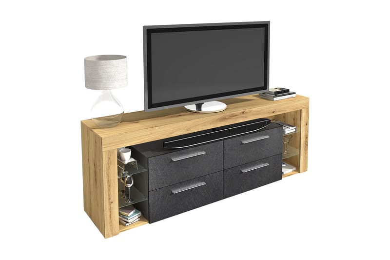 TV-taso Allya 180 cm, Ruskea