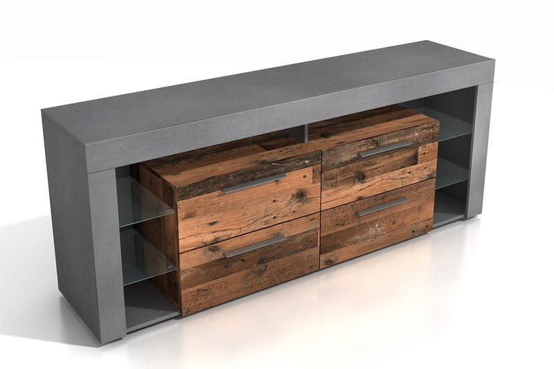 TV-taso Allya 180 cm - Ruskea - Huonekalut - TV- & Mediakalusteet - Tv taso & Mediataso