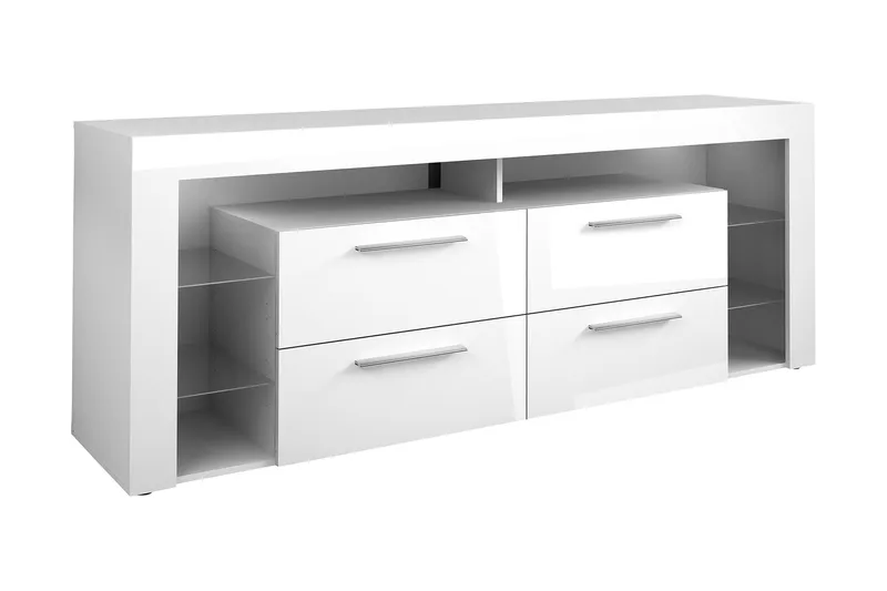 TV-taso Allya 180 cm, Valkoinen