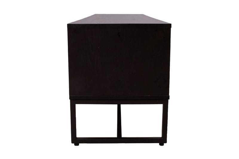 TV-taso Amsterdam 160 cm Tammi/Musta - Huonekalut - TV- & Mediakalusteet - Tv taso & Mediataso