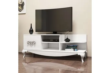 TV-taso Amtorp 130 cm - Valkoinen - Huonekalut - TV- & Mediakalusteet - Tv taso & Mediataso