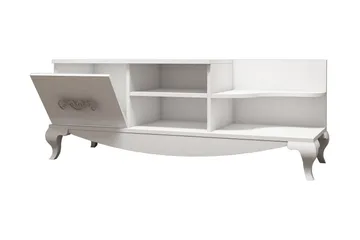 TV-taso Amtorp 130 cm - Valkoinen - Huonekalut - TV- & Mediakalusteet - Tv taso & Mediataso