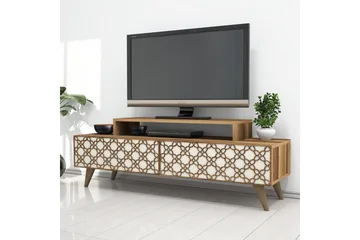 TV-taso Amtorp 140 cm - Ruskea - Huonekalut - TV- & Mediakalusteet - Tv taso & Mediataso