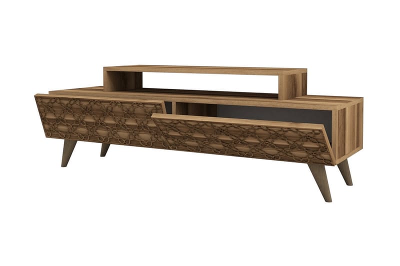 TV-taso Amtorp 140 cm - Ruskea - Huonekalut - TV- & Mediakalusteet - Tv taso & Mediataso