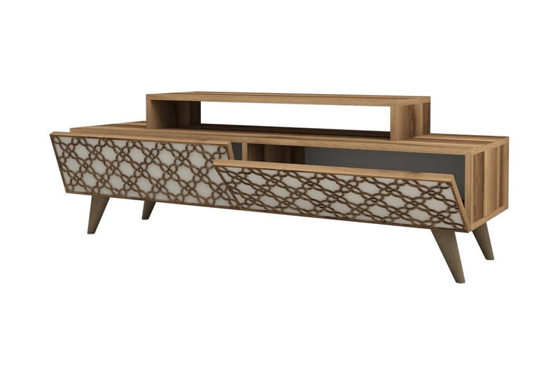 TV-taso Amtorp 140 cm - Ruskea - Huonekalut - TV- & Mediakalusteet - Tv taso & Mediataso