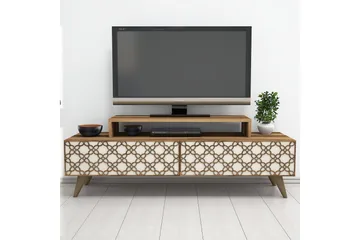 TV-taso Amtorp 140 cm - Ruskea - Huonekalut - TV- & Mediakalusteet - Tv taso & Mediataso
