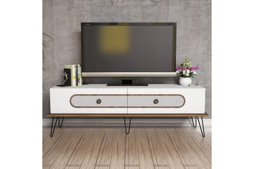 TV-taso Amtorp 145 cm - Valkoinen - Huonekalut - TV- & Mediakalusteet - Tv taso & Mediataso