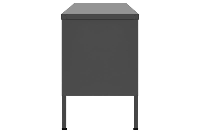 TV-taso antrasiitti 105x35x50 cm teräs - Huonekalut - TV- & Mediakalusteet - Tv taso & Mediataso