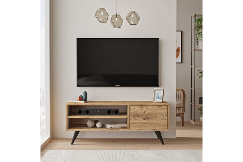 TV-taso Anysa 110 cm - Luonnonväri - Huonekalut - TV- & Mediakalusteet - Tv taso & Mediataso