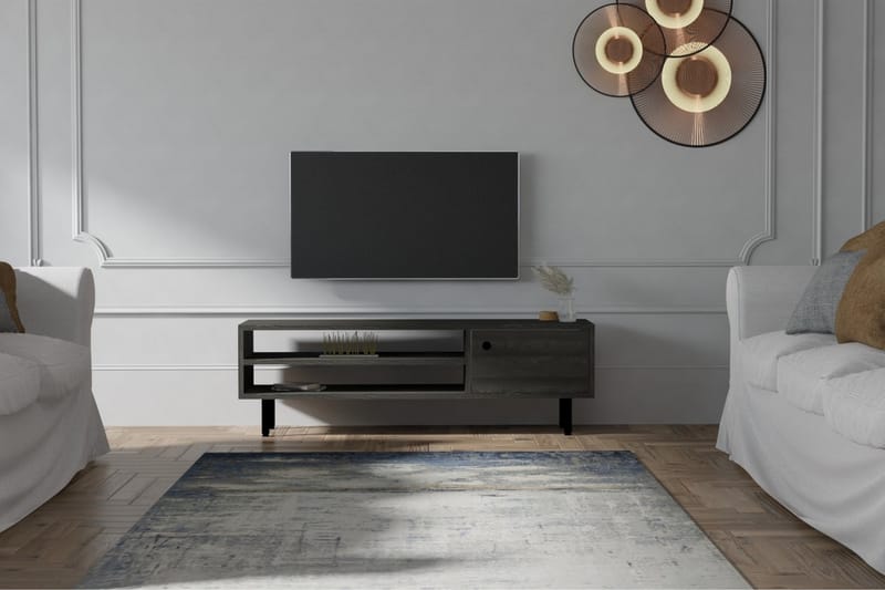 TV-taso Ashemark 120 cm - Antrasiitti - Huonekalut - TV- & Mediakalusteet - Tv taso & Mediataso