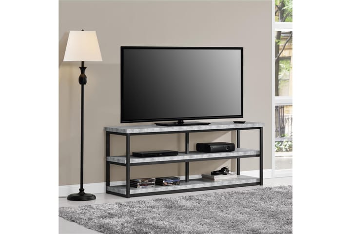 TV-taso Ashlar 160x41,9 cm Vaaleanharmaa - Dorel Home - Tv taso & Mediataso