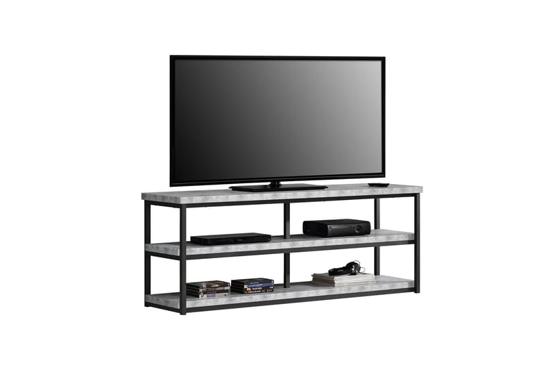 TV-taso Ashlar 160x41,9 cm Vaaleanharmaa - Dorel Home - Huonekalut - TV- & Mediakalusteet - Tv taso & Mediataso