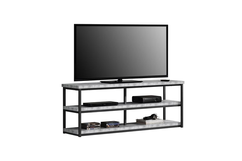 TV-taso Ashlar 160x41,9 cm Vaaleanharmaa - Dorel Home - Tv taso & Mediataso