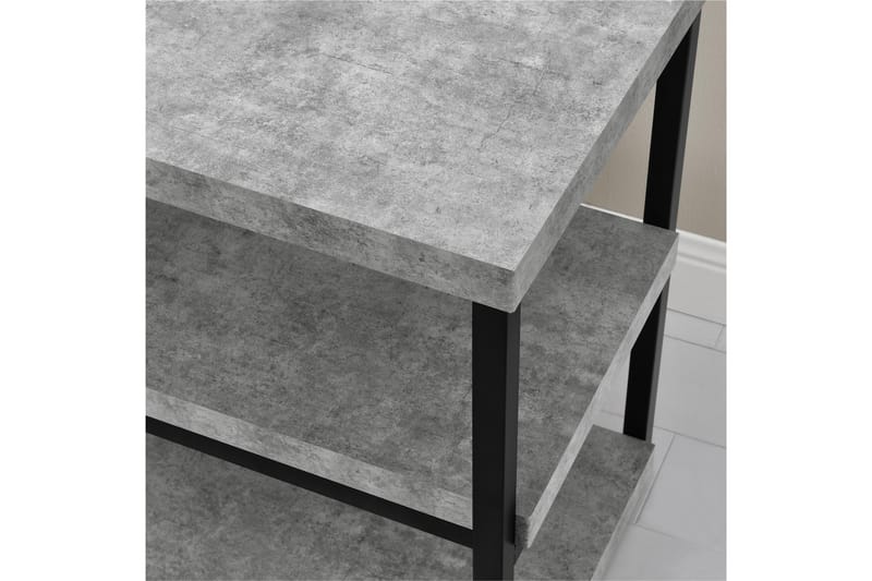 TV-taso Ashlar 160x41,9 cm Vaaleanharmaa - Dorel Home - Huonekalut - TV- & Mediakalusteet - Tv taso & Mediataso