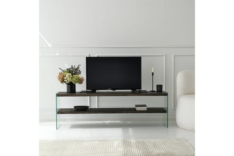 Tv-taso Banize 140 cm - Antrasiitti - Huonekalut - TV- & Mediakalusteet - Tv taso & Mediataso