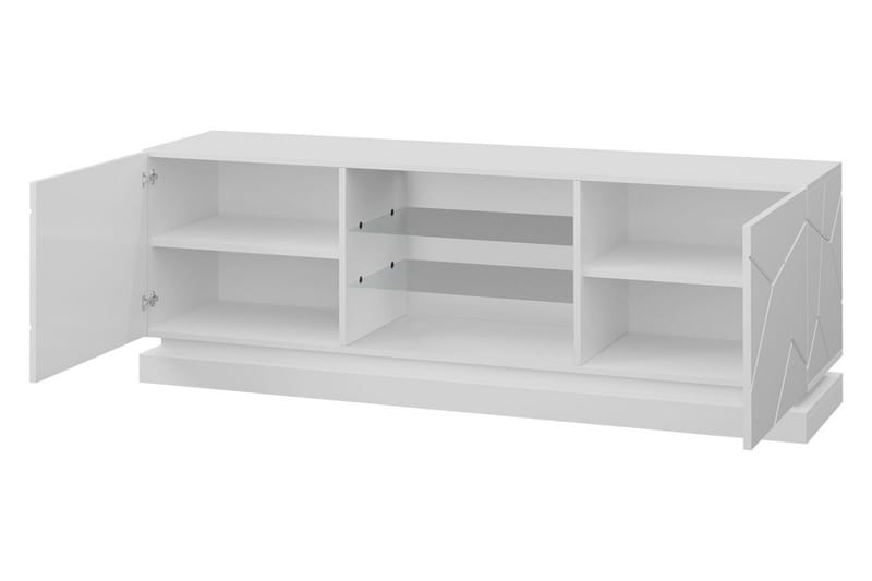 Tv-taso Barjols 160 cm - Musta - Huonekalut - TV- & Mediakalusteet - Tv taso & Mediataso