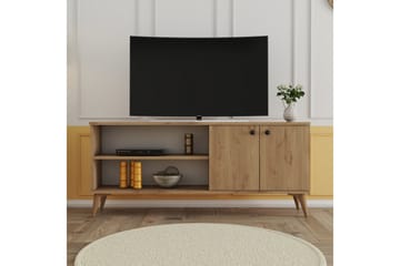TV-taso Barler 138 cm - Luonnonväri - Huonekalut - TV- & Mediakalusteet - Tv taso & Mediataso