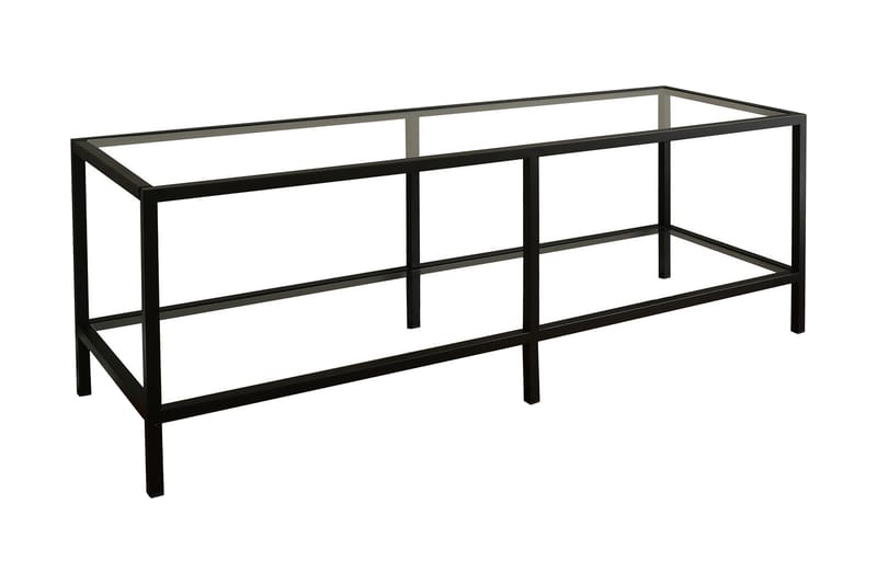 TV-taso Basico 130 cm - Musta - Huonekalut - TV- & Mediakalusteet - Tv taso & Mediataso
