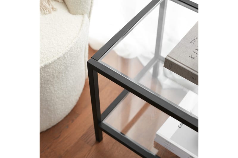 TV-taso Basico 130 cm - Musta - Huonekalut - TV- & Mediakalusteet - Tv taso & Mediataso