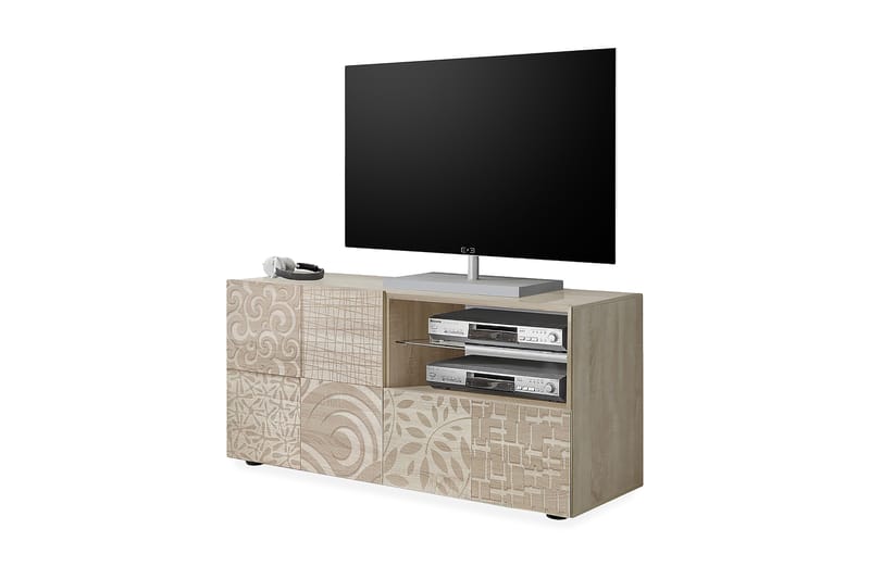 TV-taso Bayoner 122 cm - Ruskea - Huonekalut - TV- & Mediakalusteet - Tv taso & Mediataso