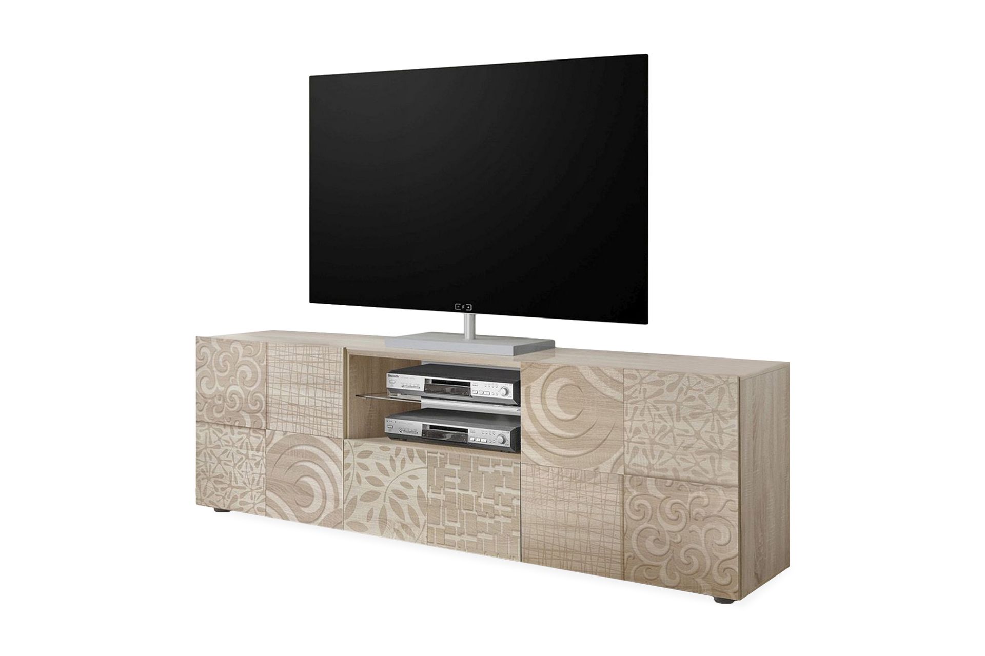 TV-taso Bayoner 181 cm - Ruskea - Huonekalut - TV- & Mediakalusteet - Tv taso & Mediataso
