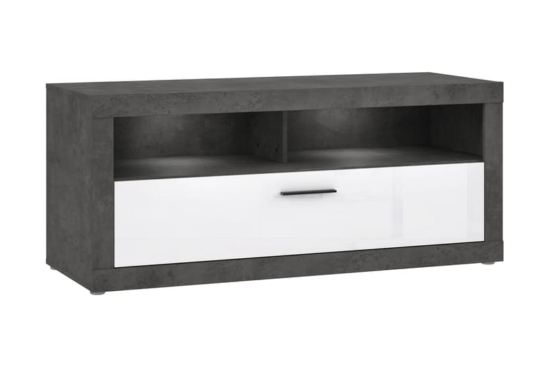 TV-taso Belchin 138 cm - Harmaa/Valkoinen - Huonekalut - TV- & Mediakalusteet - Tv taso & Mediataso