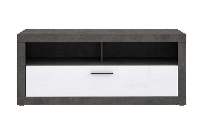 TV-taso Belchin 138 cm - Harmaa/Valkoinen - Huonekalut - TV- & Mediakalusteet - Tv taso & Mediataso